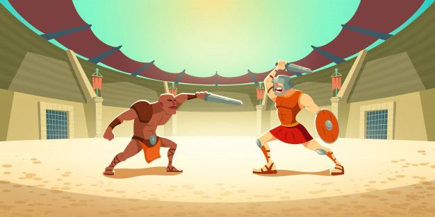 lucha de gladiadores